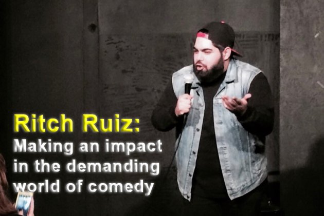 Ritch Ruiz, a Lemoore High School graduate and stand-up comedian, is looking into filming part of his movie in Lemoore this summer.